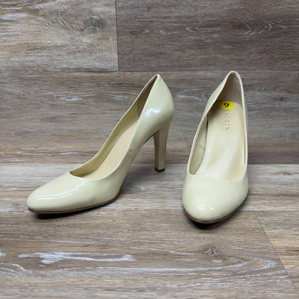 Lauren Ralph Lauren Zamora Almond Pumps Women's Size 9